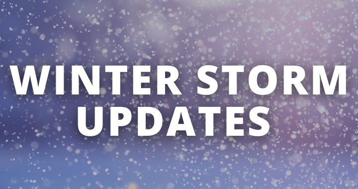 Winter Storm Updates