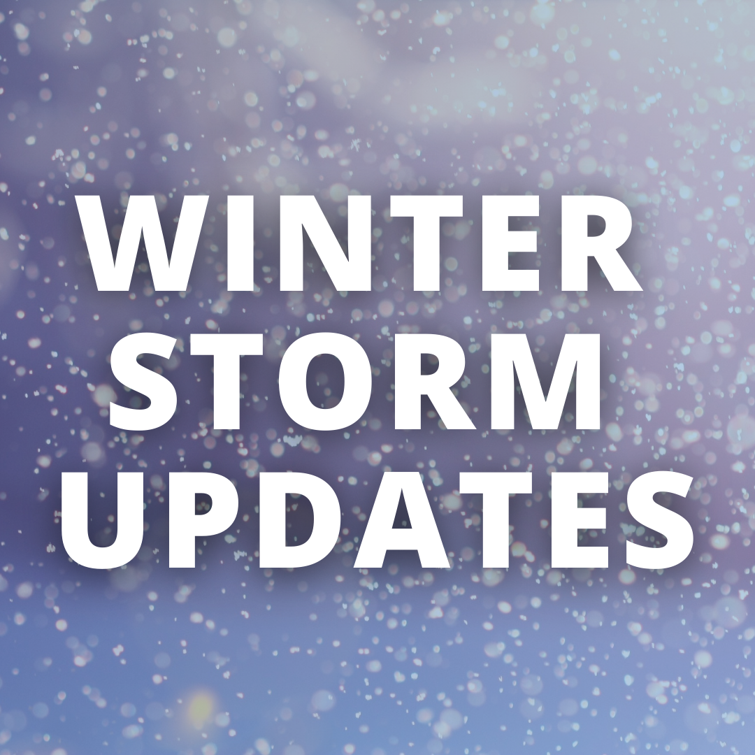 Winter Storm Updates