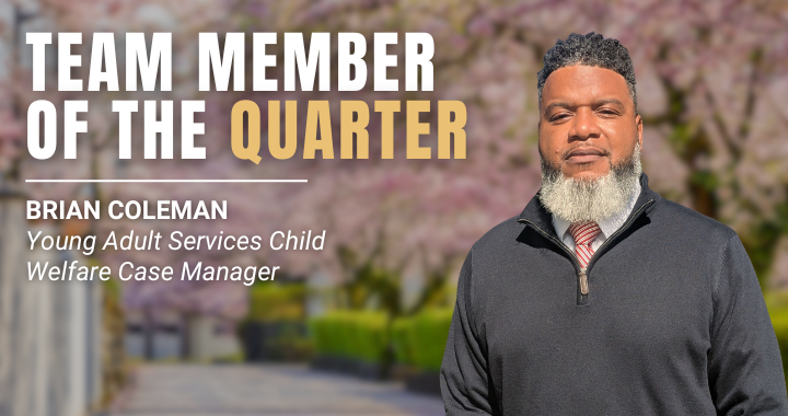 Brian Coleman named Team Member of the Quarter