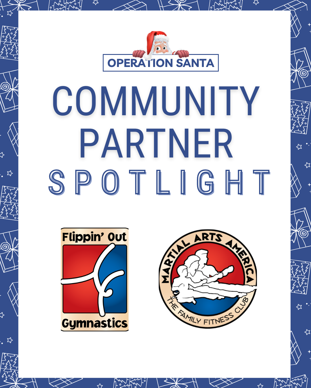 Operation Santa Community Partner Spotlight Flippin' Out Gymnastics, Martial Arts America